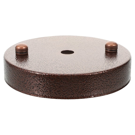 FRCOLOR Household Ceiling Lamp Plate Hanging Pendant Light Base Ceiling Lamp Metal Base Light Fitting