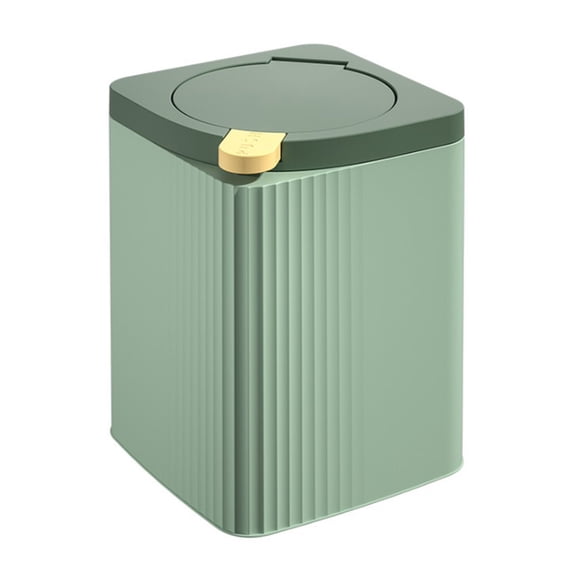 FRCOLOR Home Garbage Can Green 1Pcs