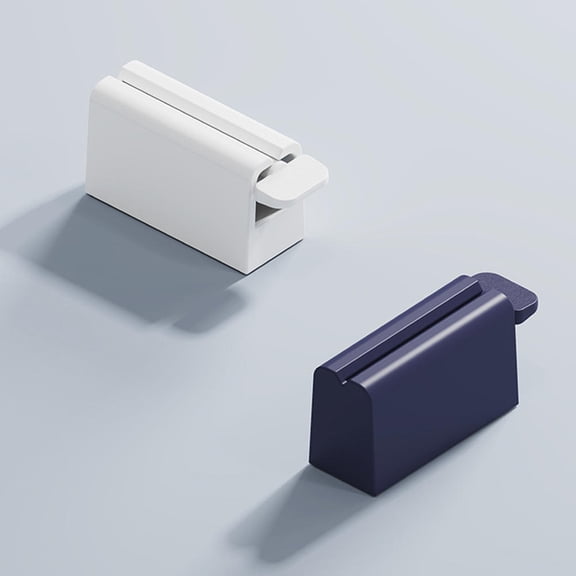 FRCOLOR Household Squeezing Automatic Toothpaste Squeezer Tube Roller Dispenser