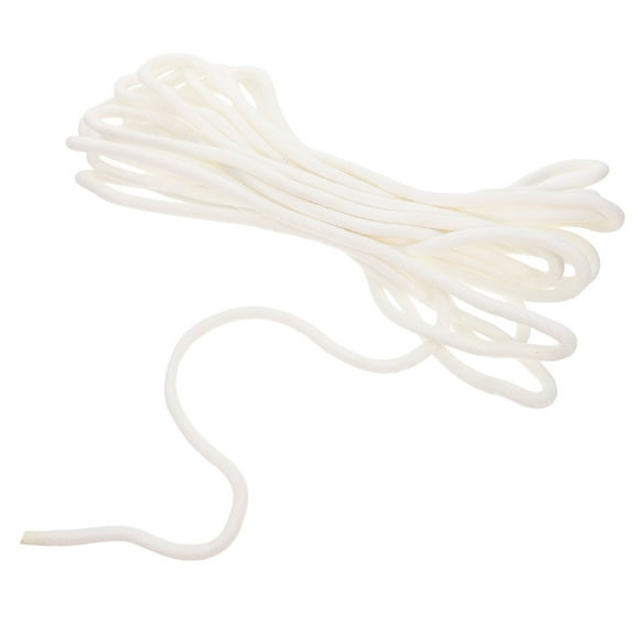 FRCOLOR Hydroponics Supplies Self Watering Wick Cord String Cotton Rope Absorbent Hydroponic Auto Irrigation Drip Rope for DIY Automatic Watering Device ( 8mm, 10M ),393.7"X0.31"X0.31"