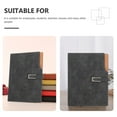 thumbnail image 1 of FRCOLOR Important Document Organizer Notebook Notepad Office 23.8X18X2CM Grey, 1 of 8