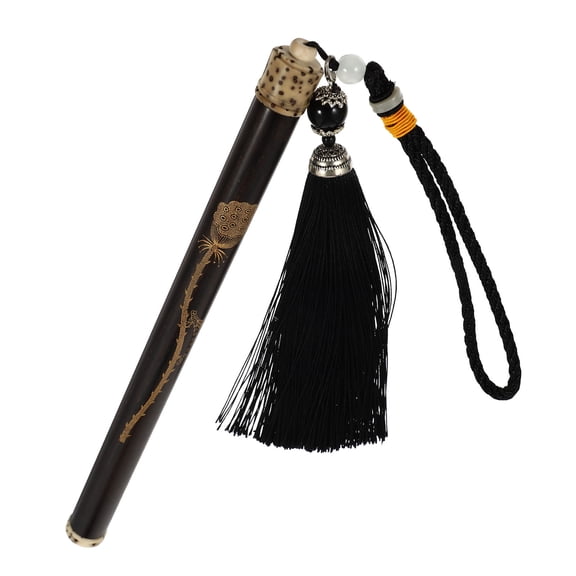 WRISTBIQUE Wood Incense Storage Jar Assorted Color 1Pack 9.4X0.7X0.7In