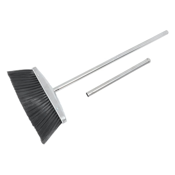 FRCOLOR  Industrial Broom Outdoor Brooms for Sweeping Patio Dark Grey