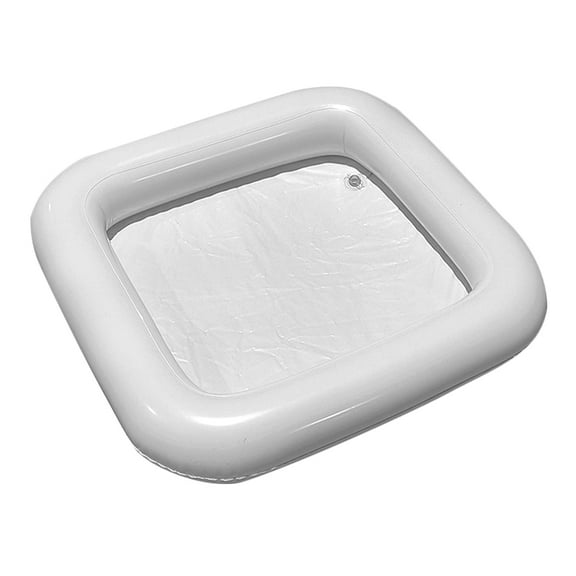 FRCOLOR Inflatable Ice Bar Pool Party 62.00X62.00X10.00CM White