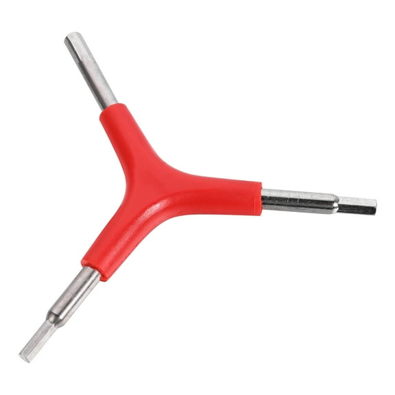 FRCOLOR  Inner Tube Puncture Patch Three-Fork Wrench Bike Repair Tool Kit