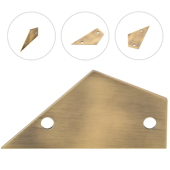 FRCOLOR Instrument Tool Fret Leveling Guide Guitar Ruler Child Golden