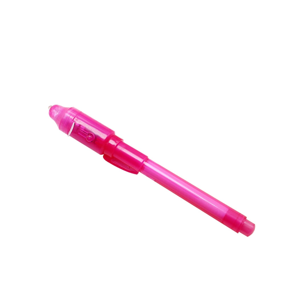 FRCOLOR Invisible Ink Pen Pen with Built in UV Light Marker for Drawing