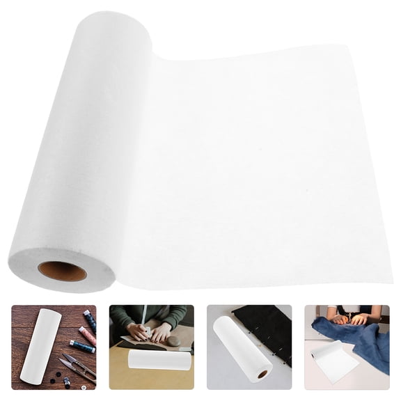 FRCOLOR Iron on Non Woven Fusible Interfacing Weight Non Woven Interfacing Polyester Interfacing for Sewing DIY Crafts Supplies