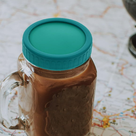 HAKIDZEL Lids For Jar Mason Jar Lid Green PP 1 Set