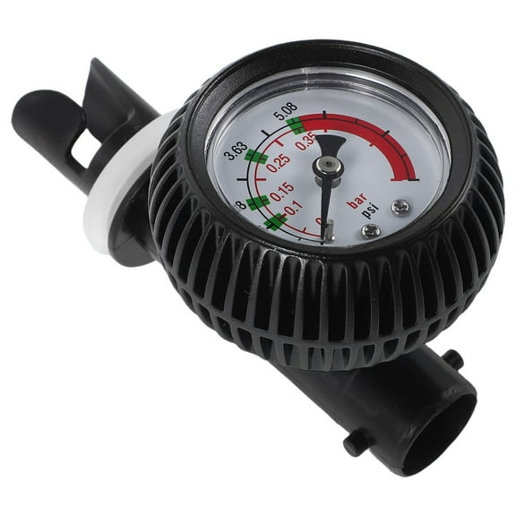 TAILTOSS Kayak Supply Surfboard Pressure Gauge PVC Black For Experienced Surfers For Beach 1Pcs