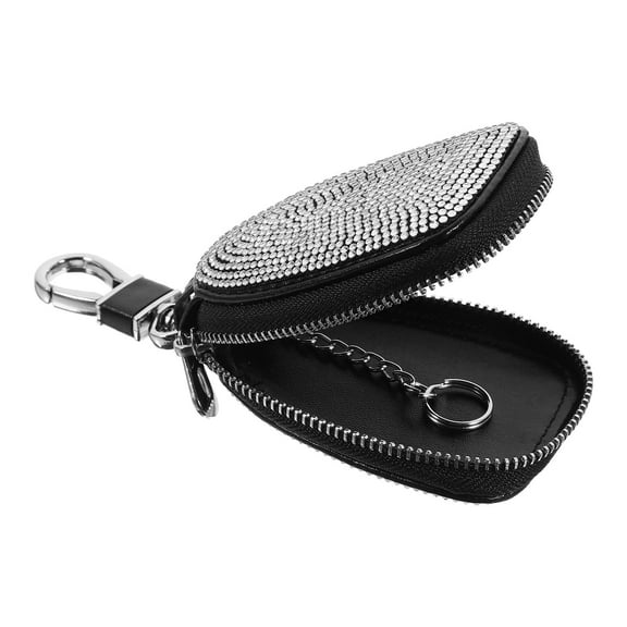 FRCOLOR Key Fob Carabiner Clip for Keys Keychain Miss White