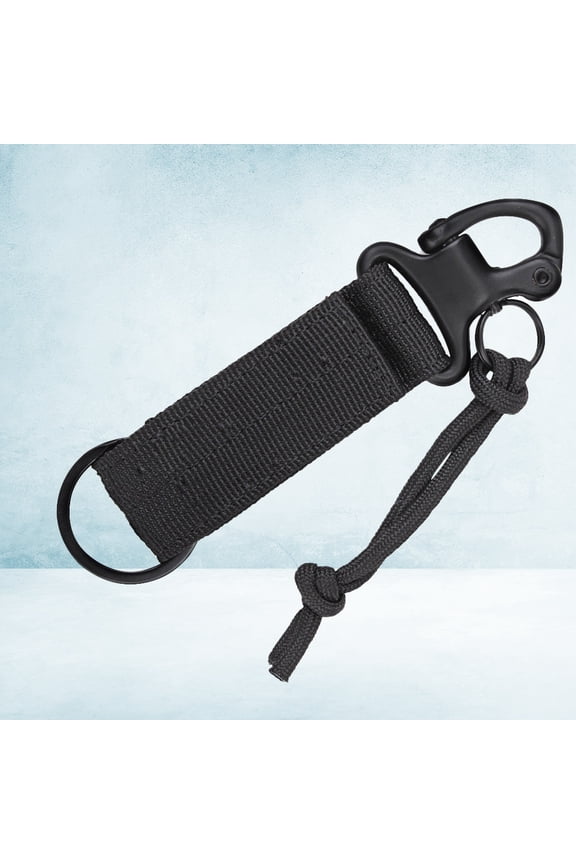 Keychain Multi Tool Key Buckle Black 1Set