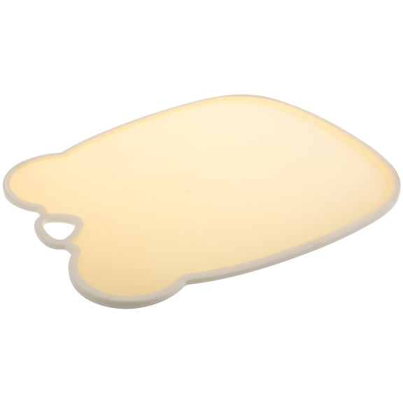 FRCOLOR Kids Cute Chopping Board for Kitchen Small Portable Cutting Board Flexible Plastic for Fruits and Vegetables for Baby Food Prep