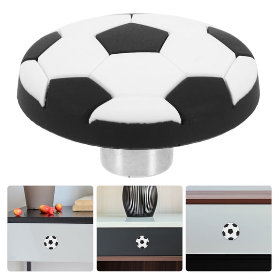 LABSERRON Multi Color Sports Ball Themed Drawer Knobs for Dresser and Cabinet Use
