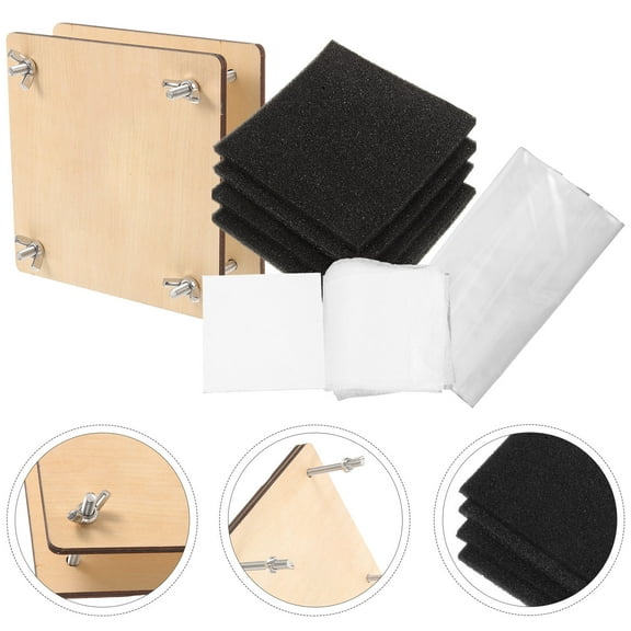 FRCOLOR Kit Preserving Professional Flower Press Set 15.00X15.00X0.50CM