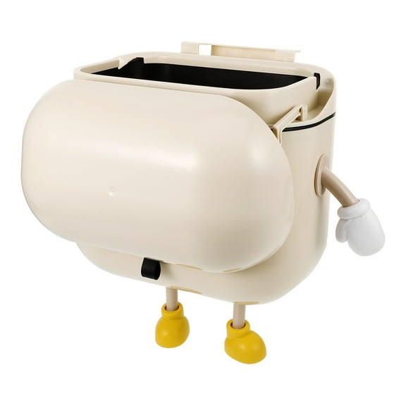 FRCOLOR Kitchen Compost Bin Lidded Hanging Trash Can Cabinet Door Compost Bucket