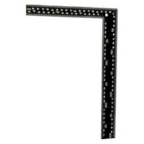 PAMINGONO Carpenters Square 1Pack 19.7x0.5x0.1in Metal Measuring Ruler