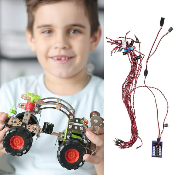 FRCOLOR LED RC Model Car Light for Car Lighting Plastic Toy Accessories with Design 1 set