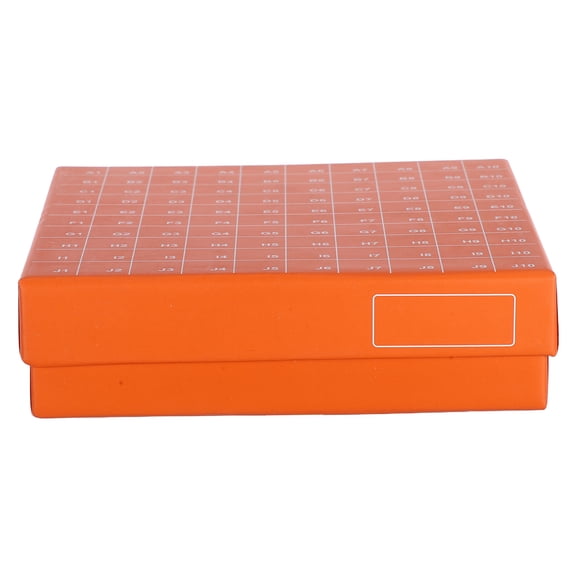 FRCOLOR Lab Sample Freezer Box with Lid Reusable Paper Freezer Organizer for Efficient Laboratory Sample Management Freezer Box for Storing Centrifuge Tubes