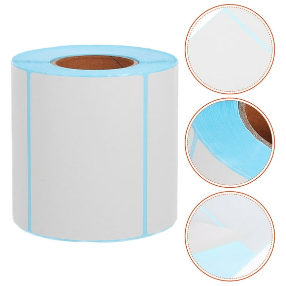 FRCOLOR Label Stickers Barcode Paper Alcohol Proof Label Office 8*8.2cm