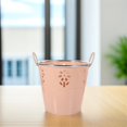 thumbnail image 1 of FRCOLOR Large Plant Pot Tin Flower Pot 16.00X14.50X11.00CM Khaki, 1 of 7