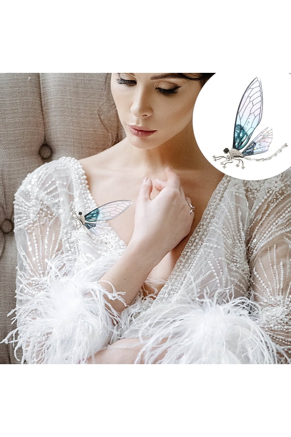 Cute Brooch Pin Lavender Fashion Women Coats Jackets 1Set 0.5X2X2.5In