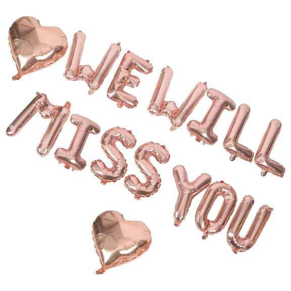 FRCOLOR Leaving Decorations Farewell Party Balloons Themed Office