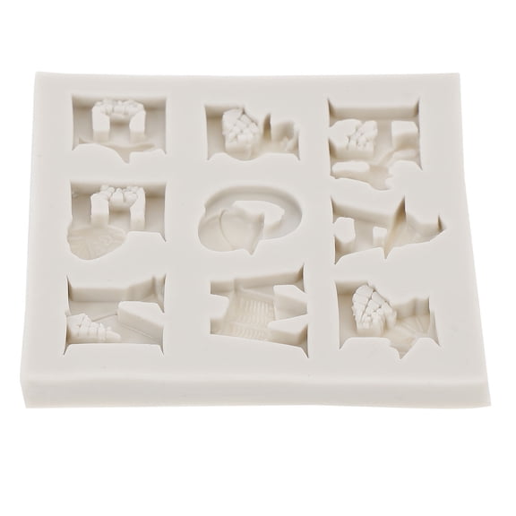FRCOLOR Letters Molds for Baking Letter Stencil Easy to Clean Baking Mold