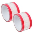 thumbnail image 1 of HAKIDZEL Seal Labels Stickers Clear Stickers For Sealing Red OPP 2 Rolls 2.2x1.0in, 1 of 8