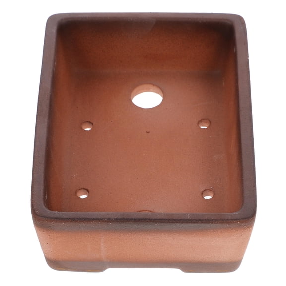 FRCOLOR  Manger Basin Large Plant Pots Indoor Succulent Planter Brown