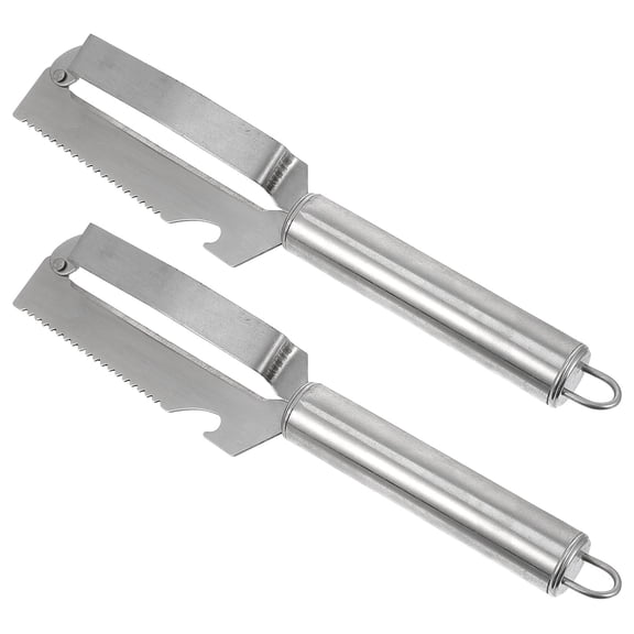 LABSERRON 2Pcs Stainless Steel Fruit Peeling Tools Kitchen Gadgets for Adults Home Use