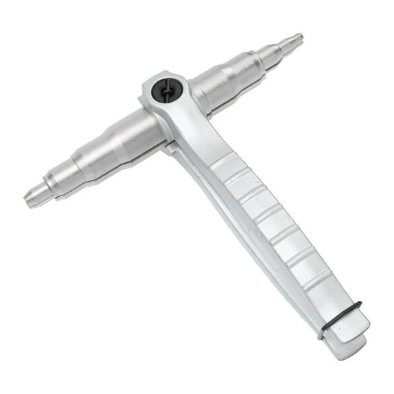 FRCOLOR Manual Tube Expander Brake Clamp Bender Flare Kit Silver