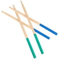thumbnail image 1 of FRCOLOR Maple Drum Sticks for Music Playing with Antislip Handle Synthetic Material Assorted Color 5A Size, 1 of 8
