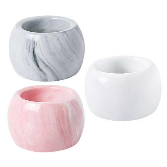 FRCOLOR Marble Stand for Home with 3pcs Electric Toothbrush Holders Easy to Clean and Organize Bathroom