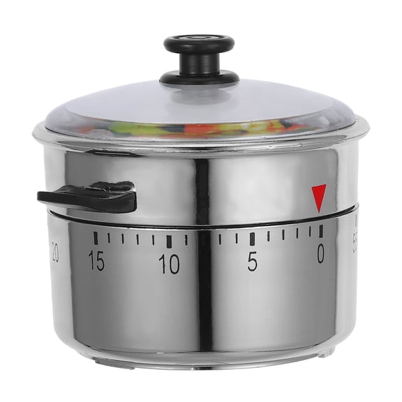 FRCOLOR Mechanical Timer For Cooking Baking 60 Minute Pressure Cooker Cute Wind Up Timer For Kids Classroom Home Mechanical Kitchen Timer