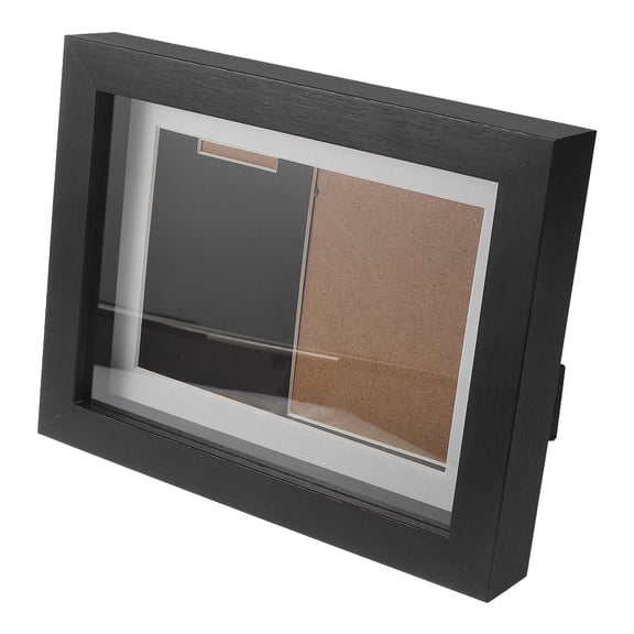 FRCOLOR Medal Display Frame Running Medals Case Shadow Ticket Black