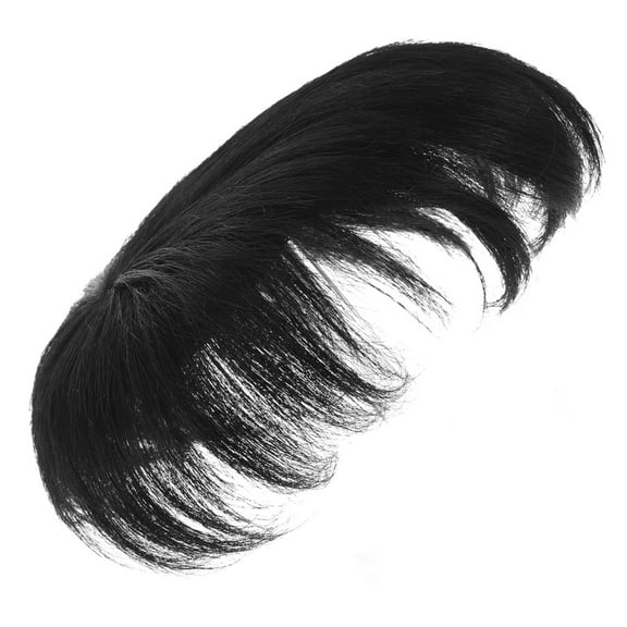 FRCOLOR Men's Short Hair Wig Bald Patch Coverage Wig Natural Appearance Wig Comfortable Hairpiece Easy to Install Wig for Daily Wear Hair Toupee