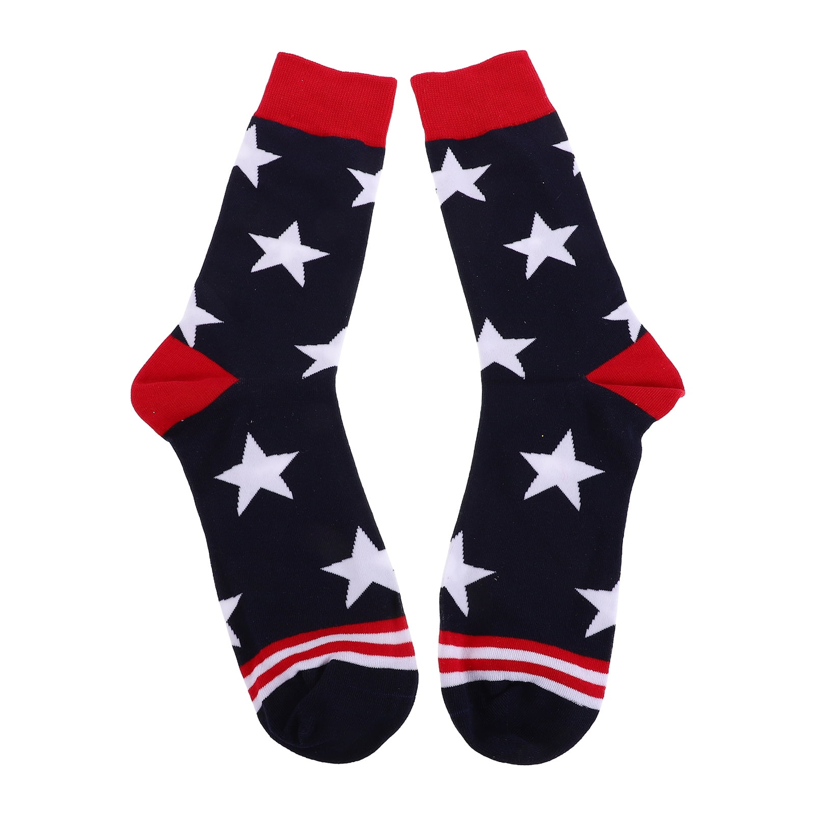 FRCOLOR Mens Cotton Dress Socks Thermal Flagpole Decoration Men's Male