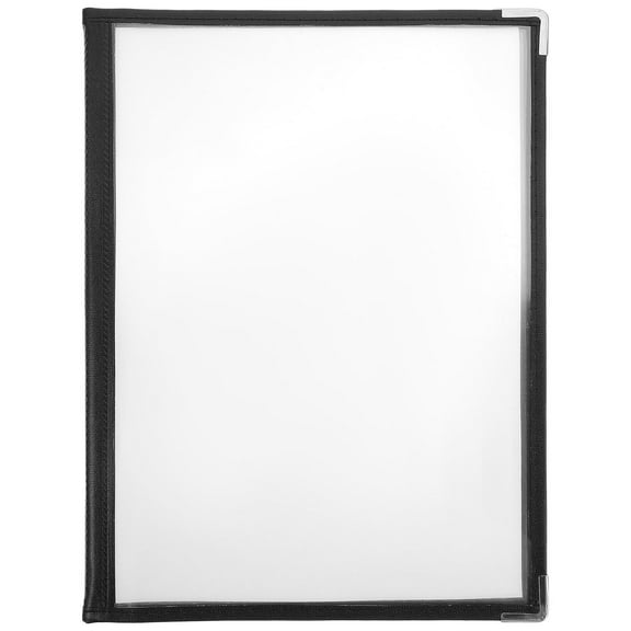 FRCOLOR Menu Wallet Blank Recipe Folder Restaurant Supply