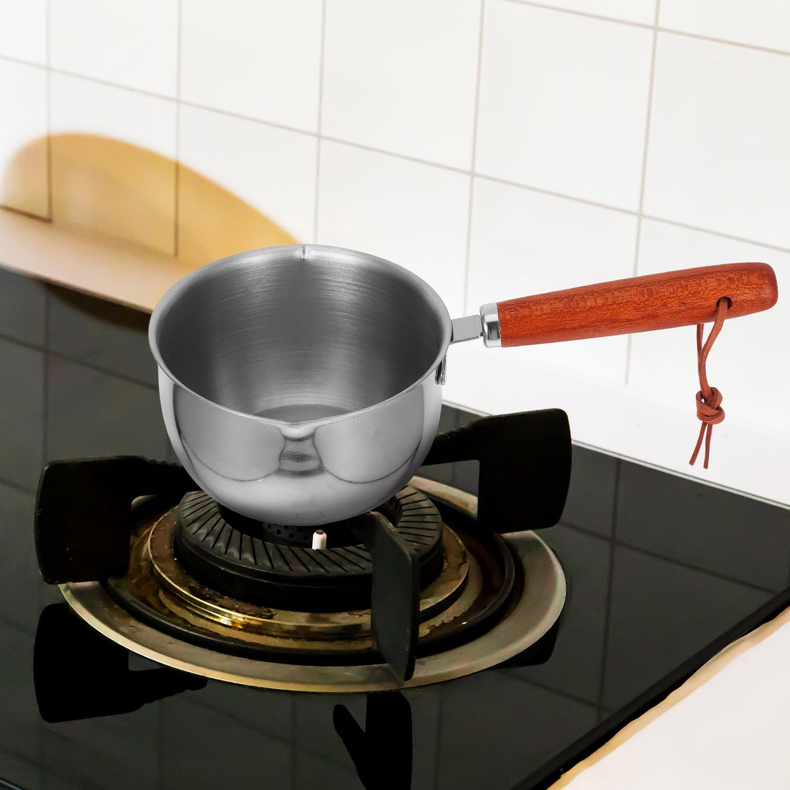 K Warmer Pot Sauspan Roestvrijstalen Warmhoudpan Alles-in-één Platte