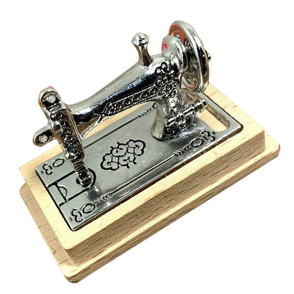 PAMINGONO Tiny Sewing Machine Alloy Assorted Color 1Pcs 1.8x1x1in