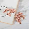 thumbnail image 1 of FRCOLOR  Mini Paper Clips Clamp Metal Binder Office Thumbtacks Set Miss, 1 of 8