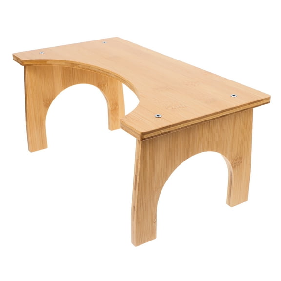 FRCOLOR Mini Wainscoting Dollhouse Wall Paneling Wooden Toilet Stool Travel