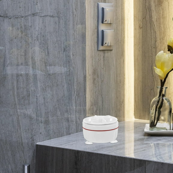 KAKOWELY Washer Socks Mini Washing Machine White Plastic 1Pcs