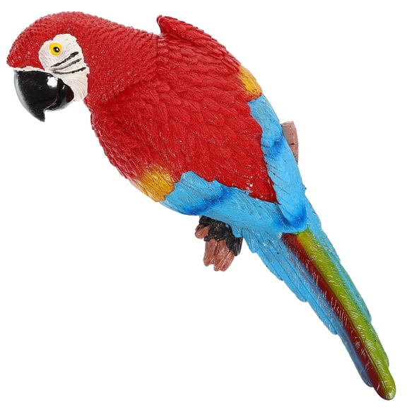 FRCOLOR Miniature Garden Accessories Hanging Parrot Sculpture