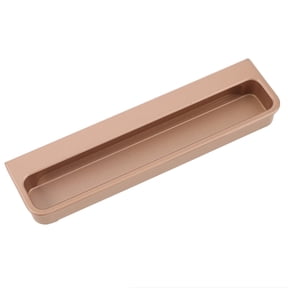 LABSERRON Modern Coffee Colored Zinc Alloy Hidden Drawer Pulls for Home Use