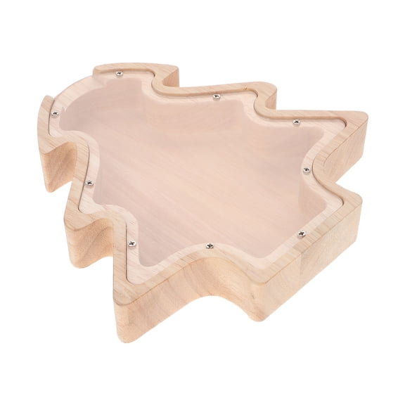 FRCOLOR Money Bank Adult Piggy Cash Coin for Boys Travel Vacation Beige