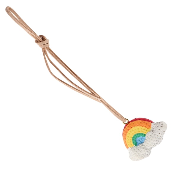 FRCOLOR Motorcycle Decoration Pendant Rainbow Christmas Decorations