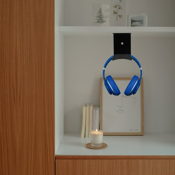 FRCOLOR Mount Headphone Hanger Stable Headset Holder Stand for Desk