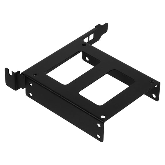 FRCOLOR Mounting Bracket Kit Hard Drive Bracket HDD Bracket 12.00X10.50X2.20CM Black